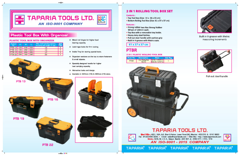 Plastic Tool Box | PDF