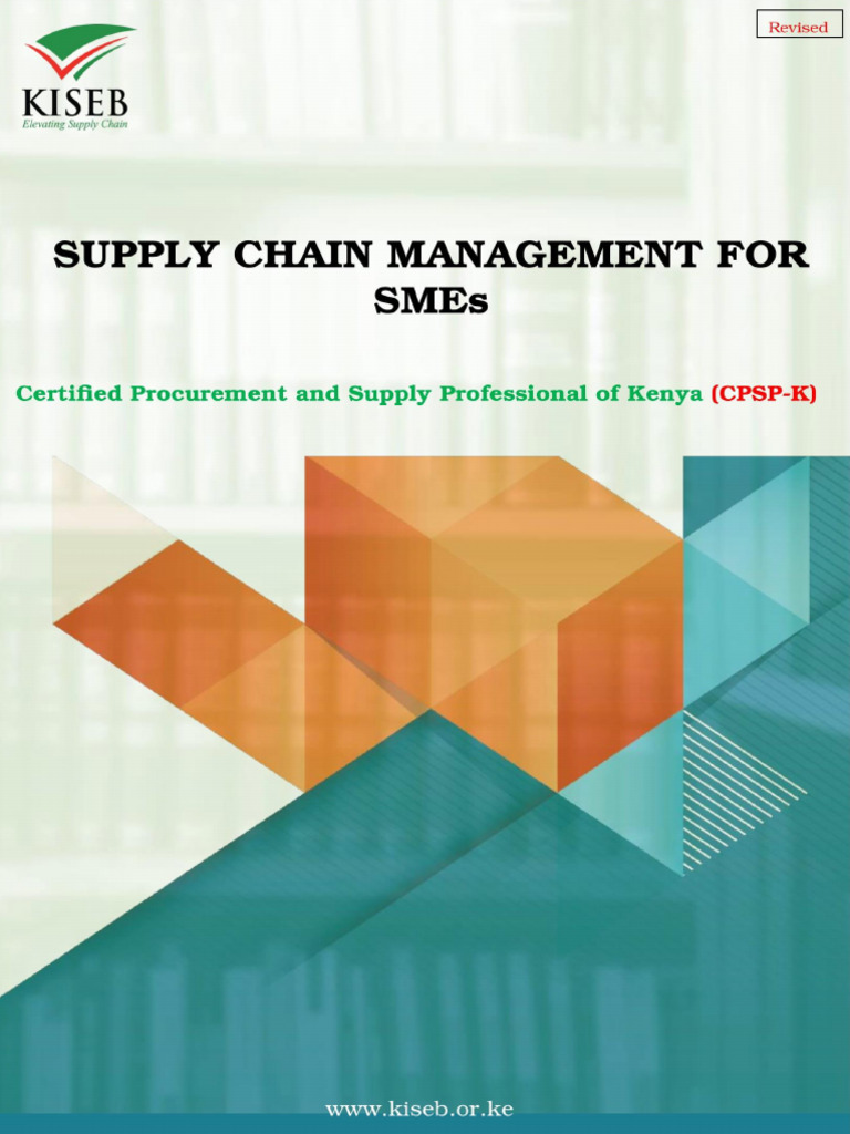 SME Supply Chain Management Guide | PDF | Partnership | Limited ...