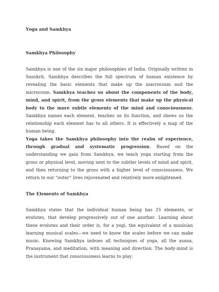 Yoga | PDF | Yoga | Religious Philosophical Concepts