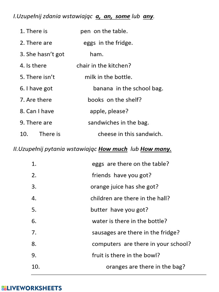 a an some any how | PDF