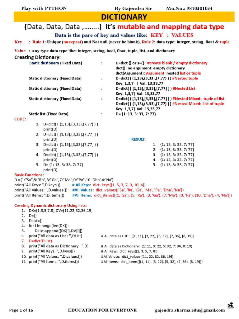 class 11 9 dictIONARY_page-0001 | PDF
