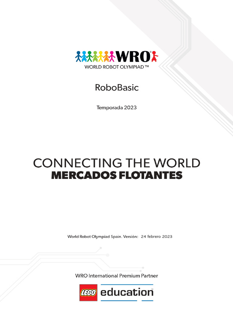 WRO 2023 Descripcion de La Mision RoboBasic | PDF | manzana