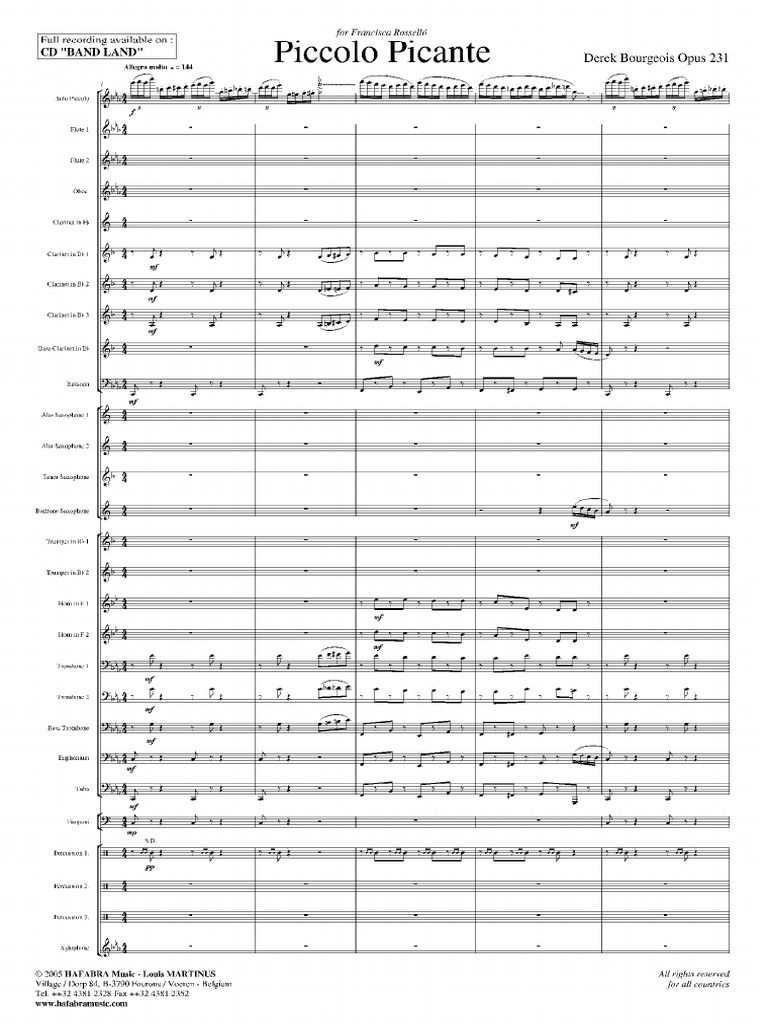 Piccolo Picante | PDF