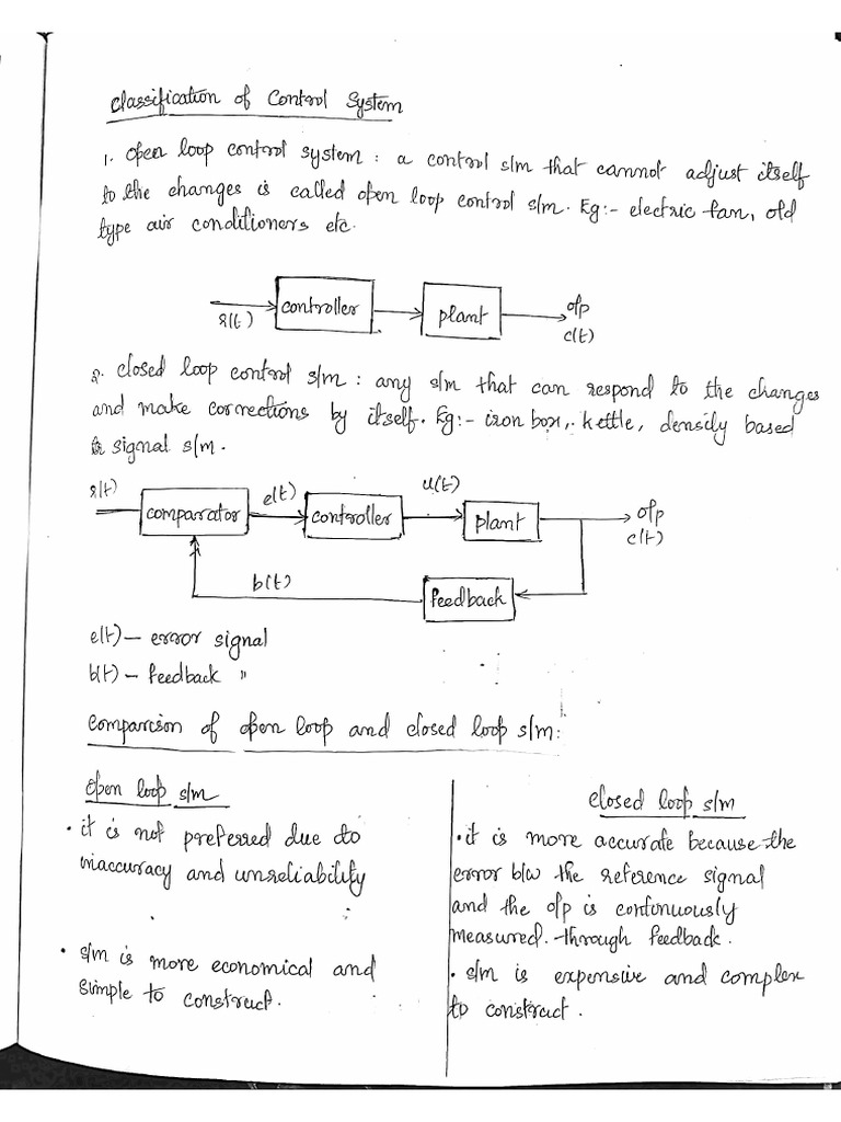 Control System | PDF