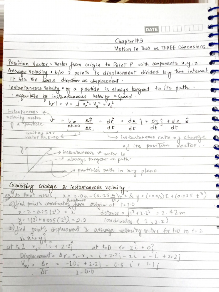 Chap 3 Notes | PDF