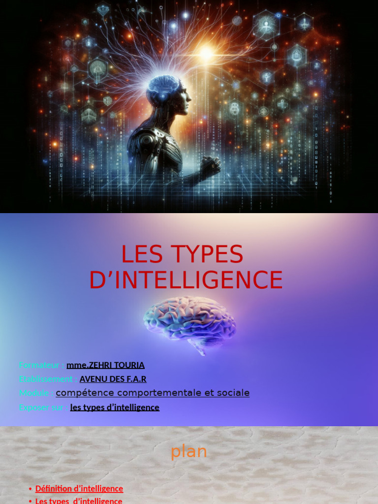 Les Types d'Intelligence Détaillés | PDF | Intelligence | Intelligence ...