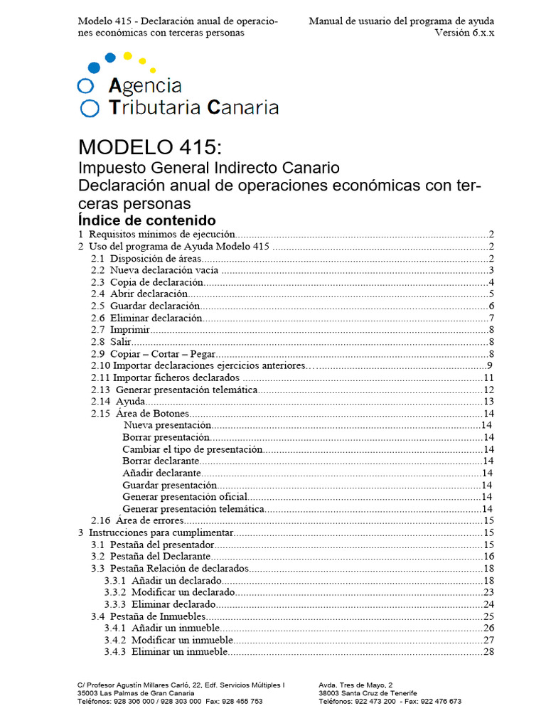 Manual Modelo 415 | PDF | Archivo de computadora | Ventana (informática)