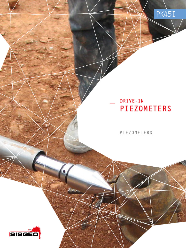 PK45I EN 02 Drive-In Piezometer | PDF | Pressure Measurement ...