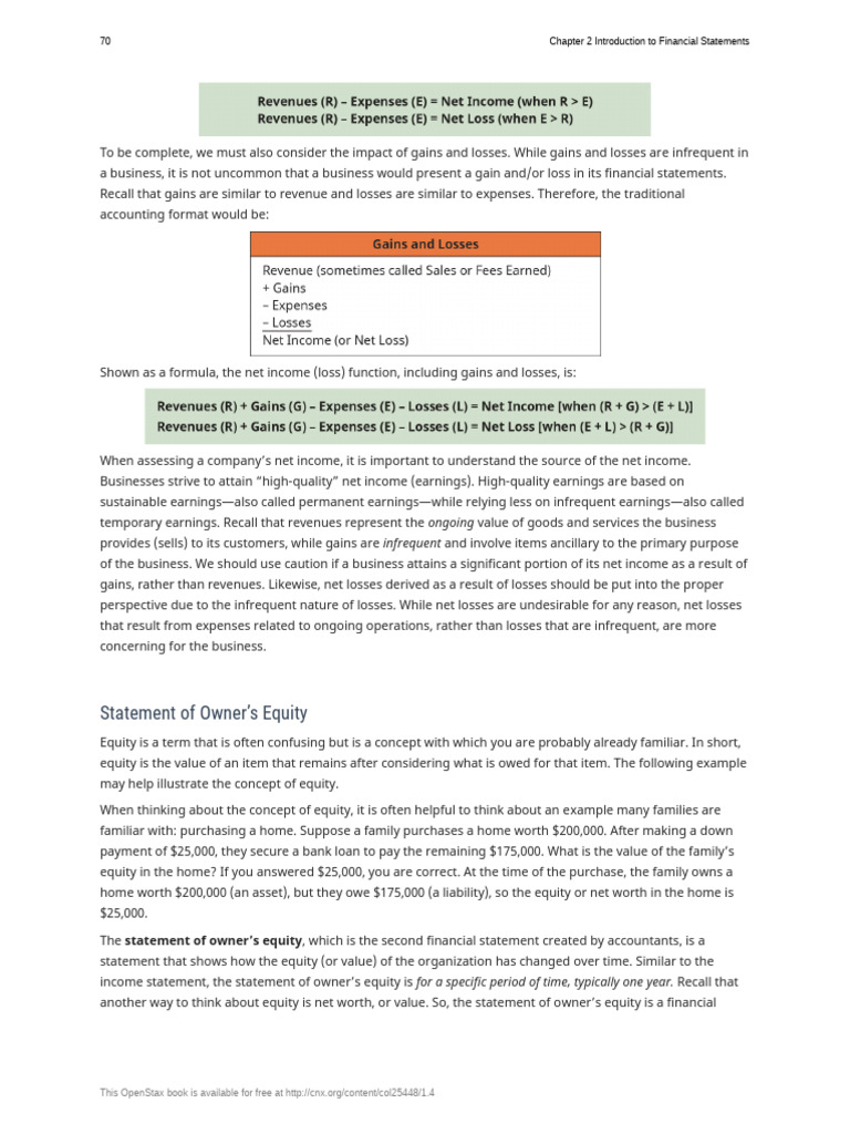 Principles of Accounting | PDF | Equity (Finance) | Balance Sheet