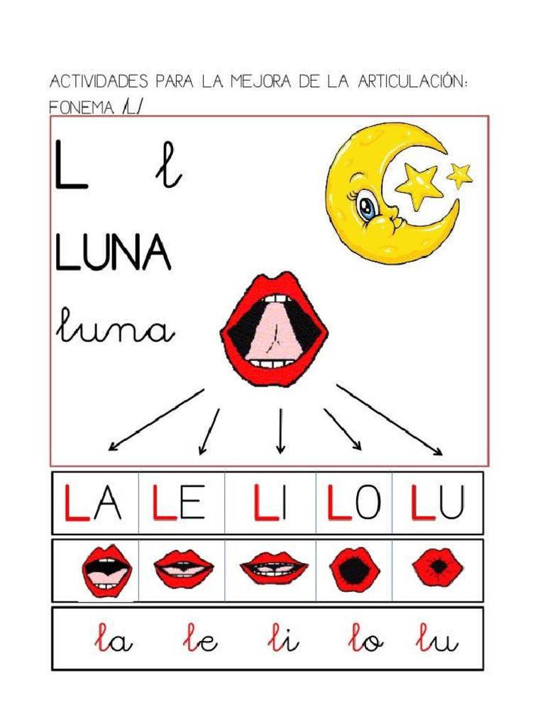 Fonema L+ | PDF
