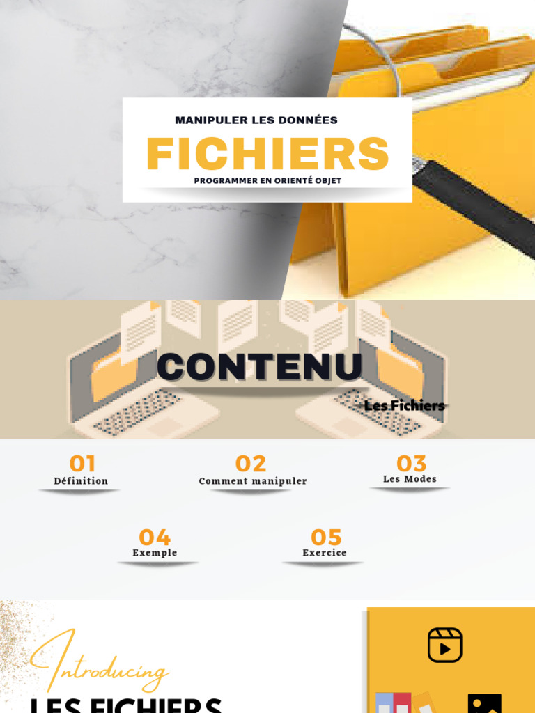 Manipulation des fichiers en programmation | PDF | Fichier informatique ...