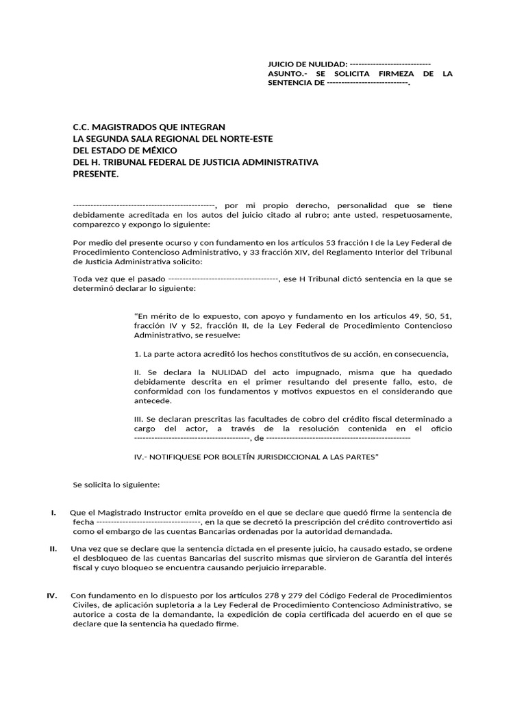 Firmeza Sentencia | PDF | Fiscal | Justicia