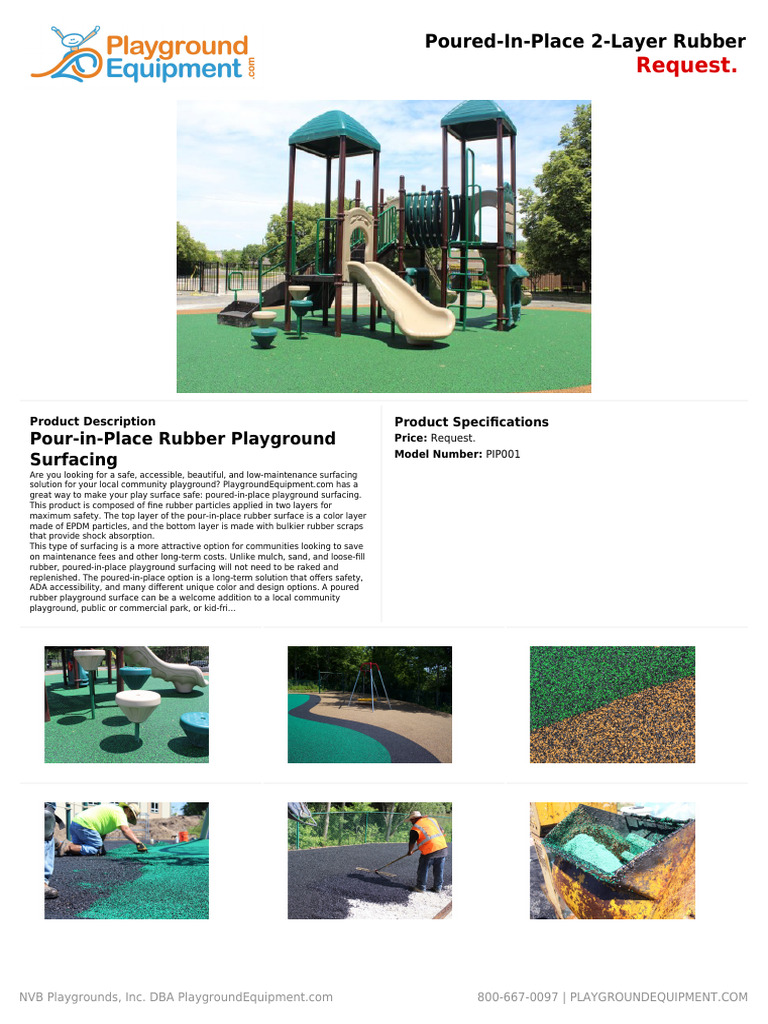 Community Playground Safety Surfacing | PDF