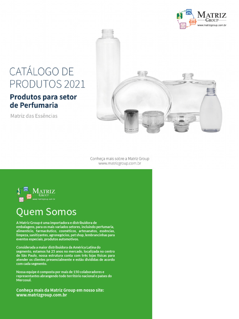 Matriz Group: Embalagens e Essências | PDF