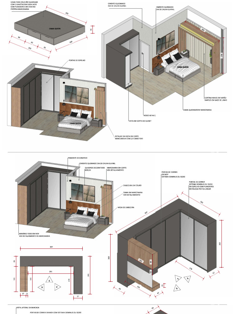 Detalhamento Quarto Suíte | PDF
