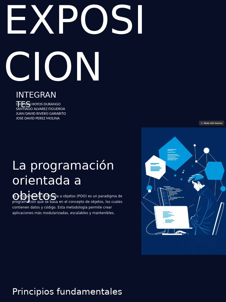 Fundamentos de Programación Orientada a Objetos | PDF | Objeto ...