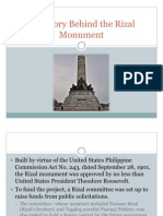 The Story Behind the Rizal Monument