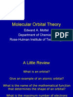 Edward A. Mottel - Molecular Orbital Theory