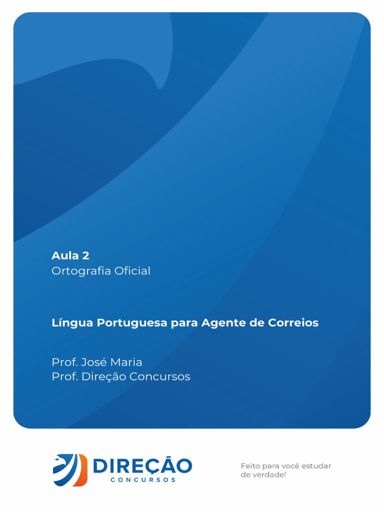 Ortografia Oficial para Concursos | PDF | Vogal | Fonema