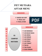 Daftar Menu