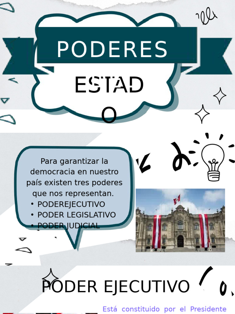 Estructura de los Poderes del Estado | PDF