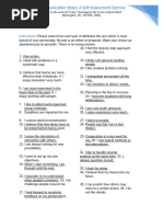 Communication Style Inventory Guide | PDF | Intelligence | Communication