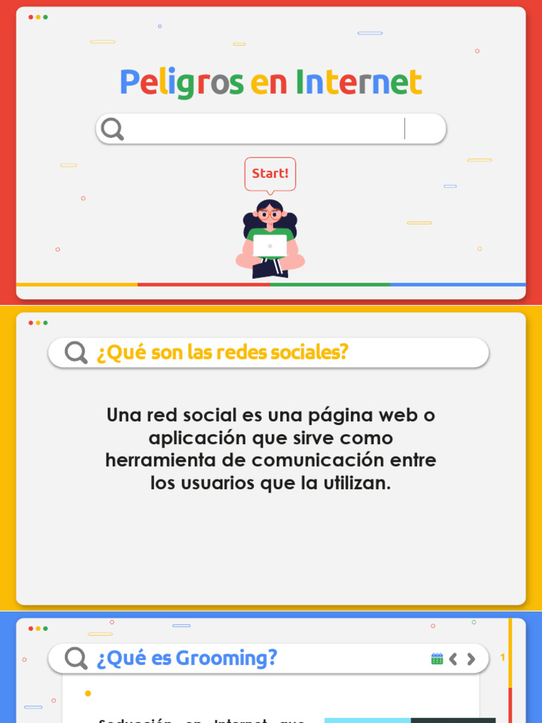 Peligros y Prevención en Redes Sociales | PDF | Internet | Servicio de ...