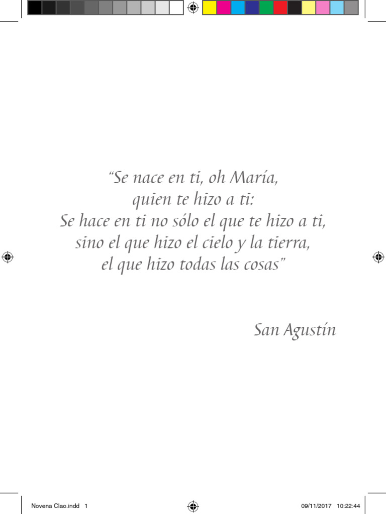 Novena a Nuestra Señora de la Candelaria | PDF | María, madre de Jesús ...