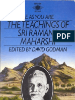 Be as You Are - The Teachings of Sri Ramana Maharshi - Edited by David Godman