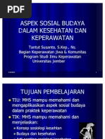 Download Aspek Sosial Budaya Dalam Kesehatan Dan Keperawatan by Poolemm NaDorra SN82093285 doc pdf