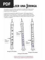 Equivalencias de Insulina 40 UI/mL | PDF