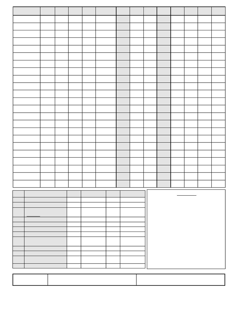 Portrait Plan Sheet | PDF