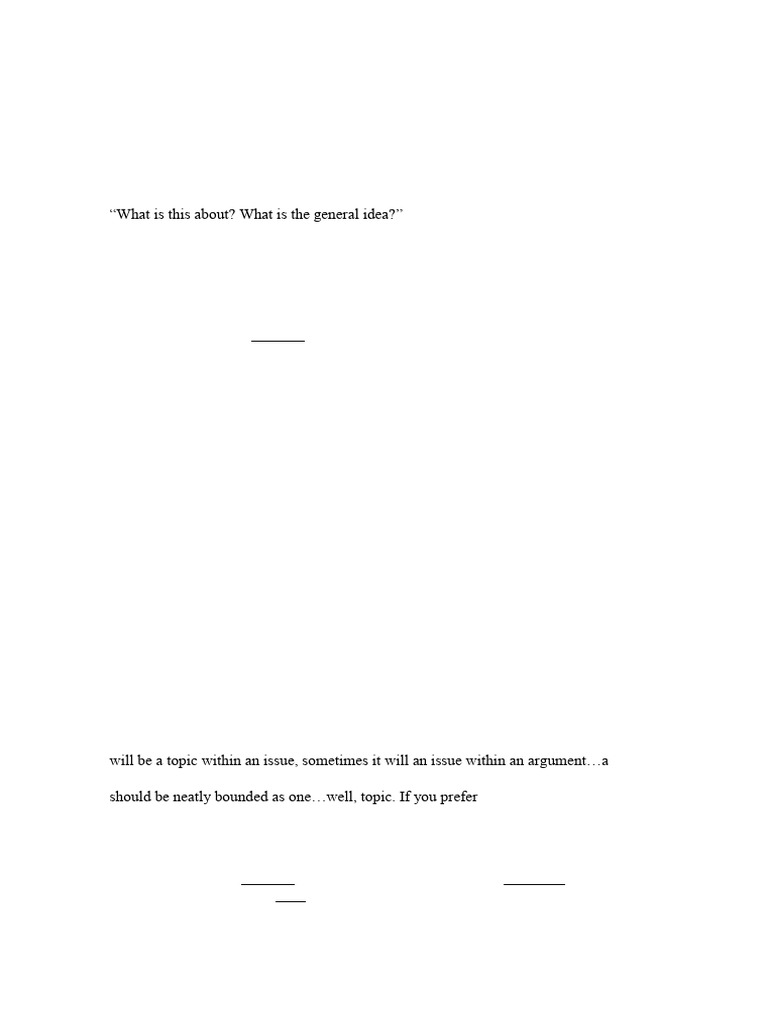 Understanding Topics and Paragraphs | PDF | Paragraph | Linguistics