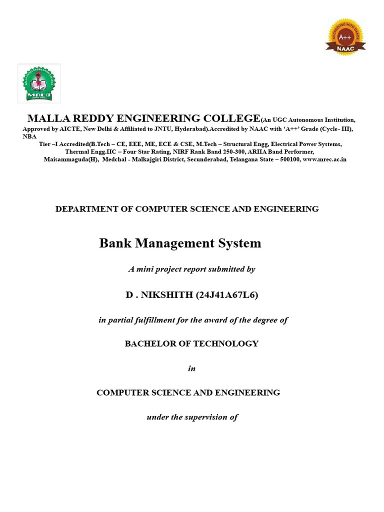 Bank Management | PDF | Integrated Development Environment | Computer File
