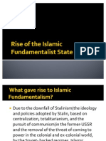 Rise of The Islamic Fundamentalist State