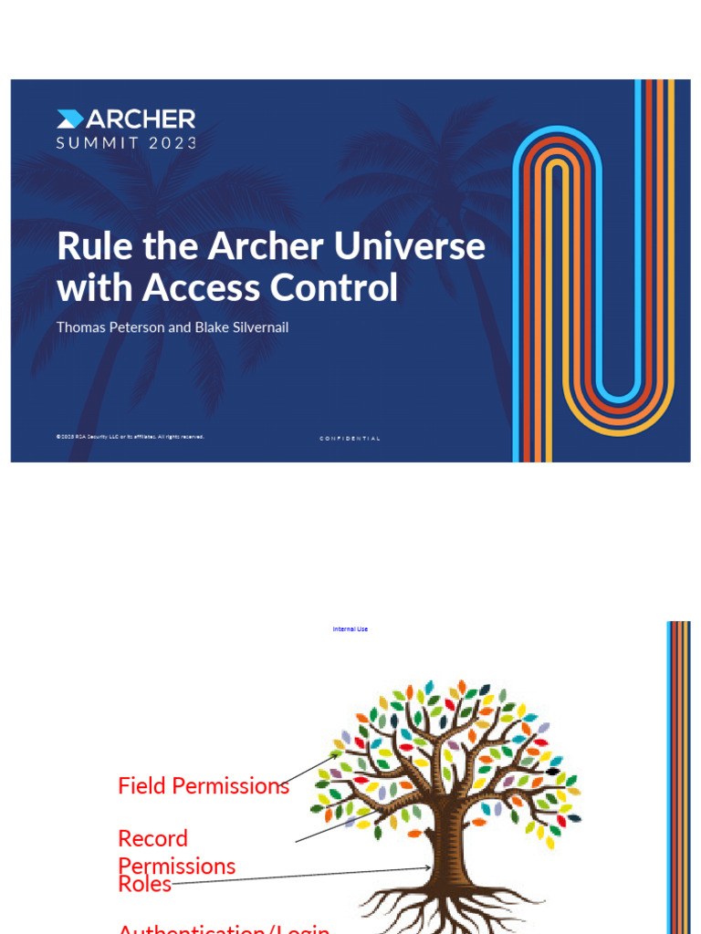 Access Control in Archer Universe | PDF | Secure Communication ...
