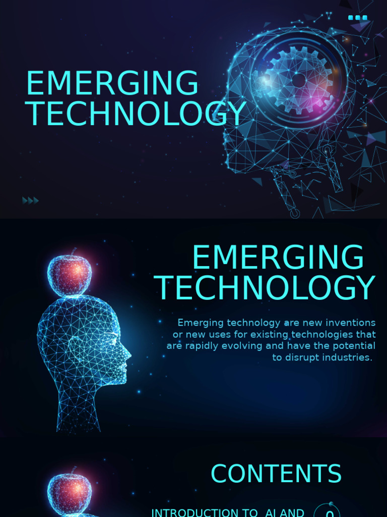 Overview of Emerging Technologies | PDF | Artificial Intelligence ...