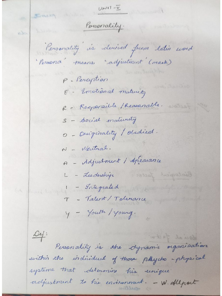 Unit 5 Psychology | PDF