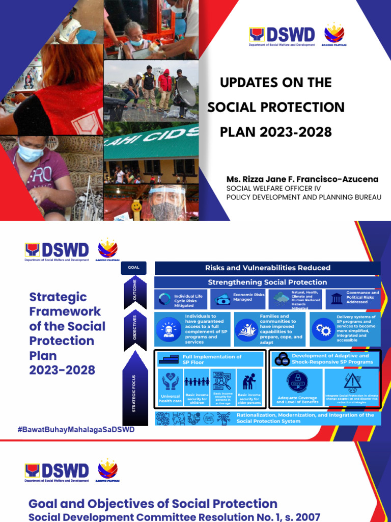 Updates on Social Protection Plan 2023-2028 | PDF | Social Protection ...