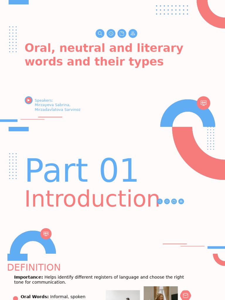 View of Colloquial Neutral Literal Vocab | PDF | Vocabulary | Languages