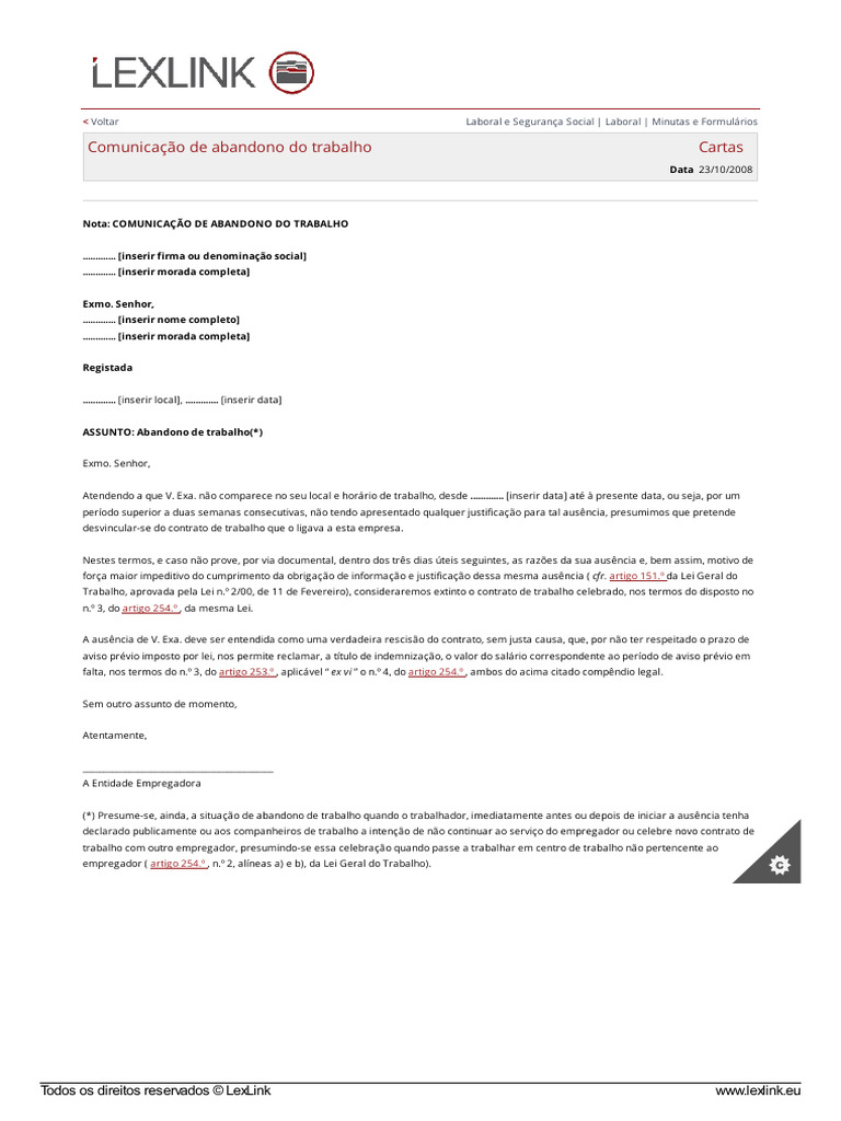 Comunicacao de Abandono Do Trabalho - 2025 01 27 02 55 22 664 | PDF, image size:768x1024