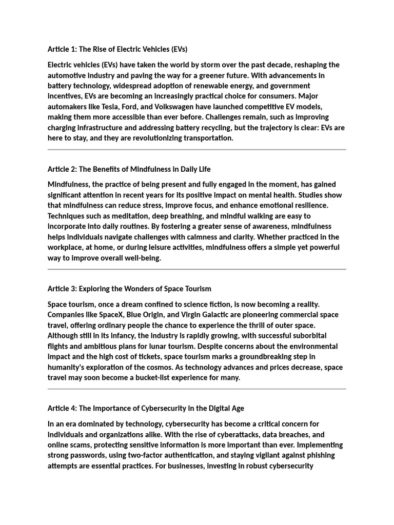 The Rise of Electric Vehicles | PDF | Computer Security | Security