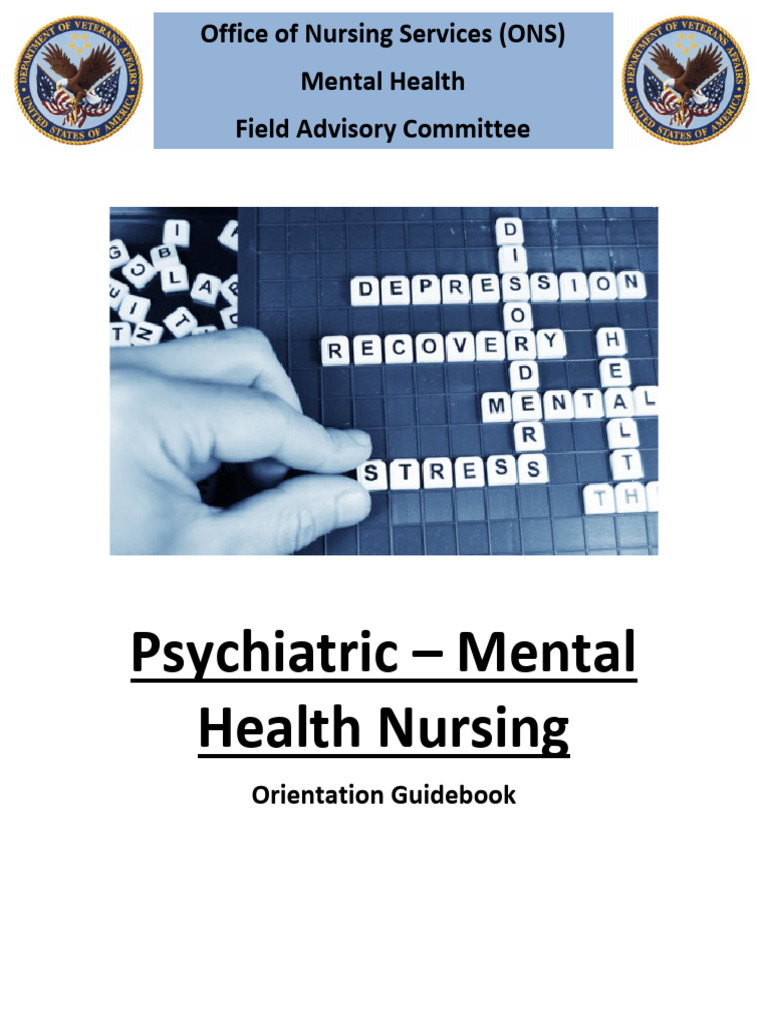 Psychiatric Nursing Orientation Guide | PDF | Psychiatry | Mental Disorder