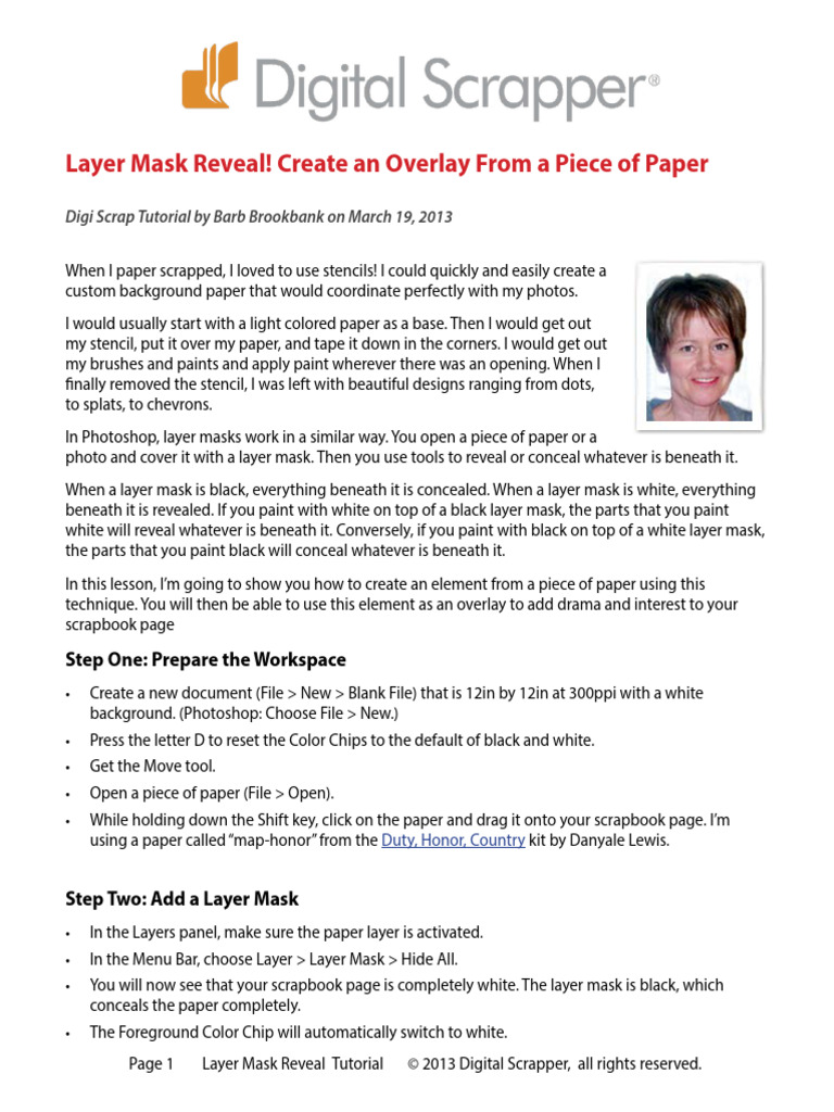 Layer Mask Overlay Tutorial in Photoshop | PDF | Adobe Photoshop ...