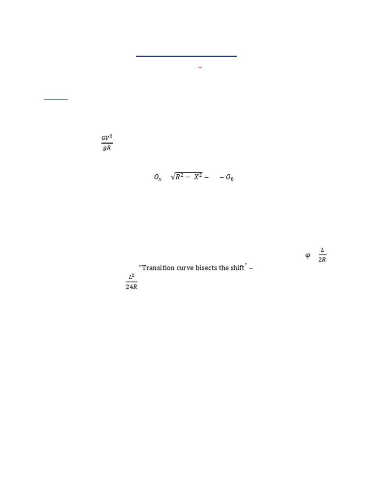 Curve and Curve Ranging - Assignment | PDF | Tangent | Angle