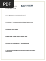 English Grammar and History Quiz | PDF | Mahatma Gandhi | Foods