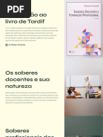 Saberes Docentes na Formação Profissional | PDF | Pedagogia | Conhecimento