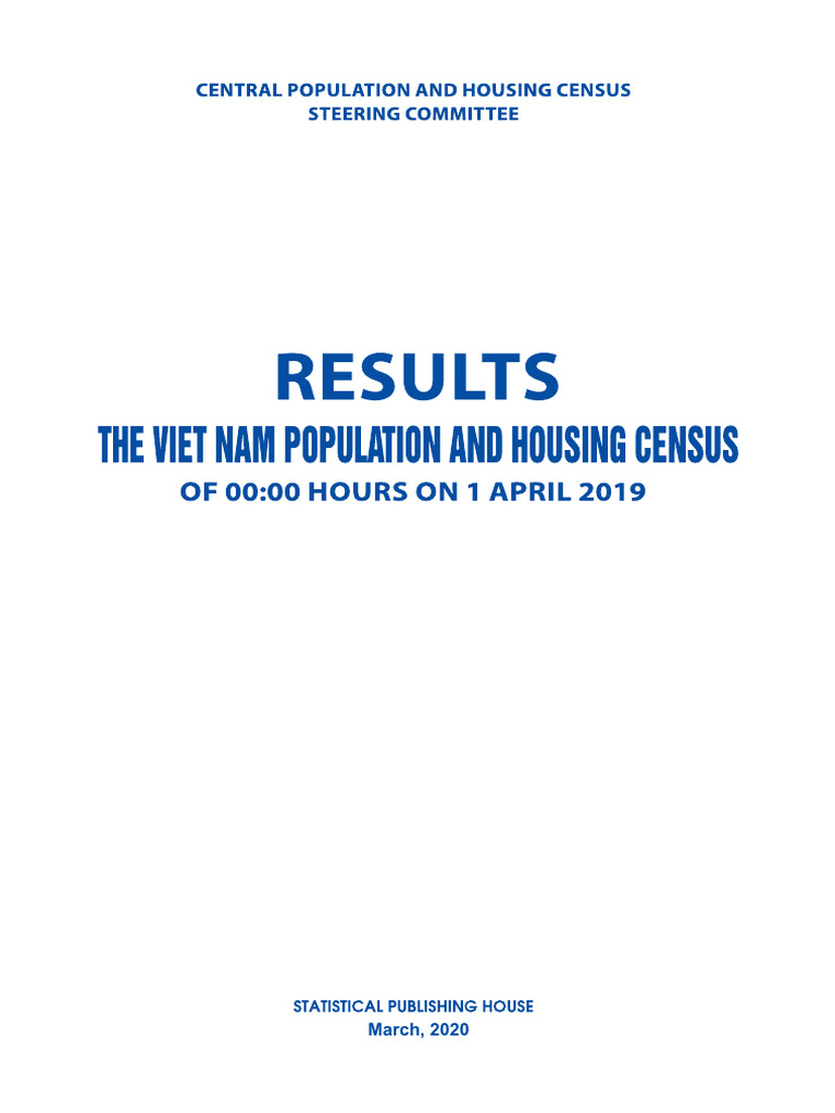 Results - 2019 Population and Housing Census - Full | PDF