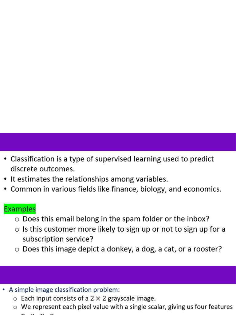 Deep Learning for Classification Techniques | PDF | Statistical ...