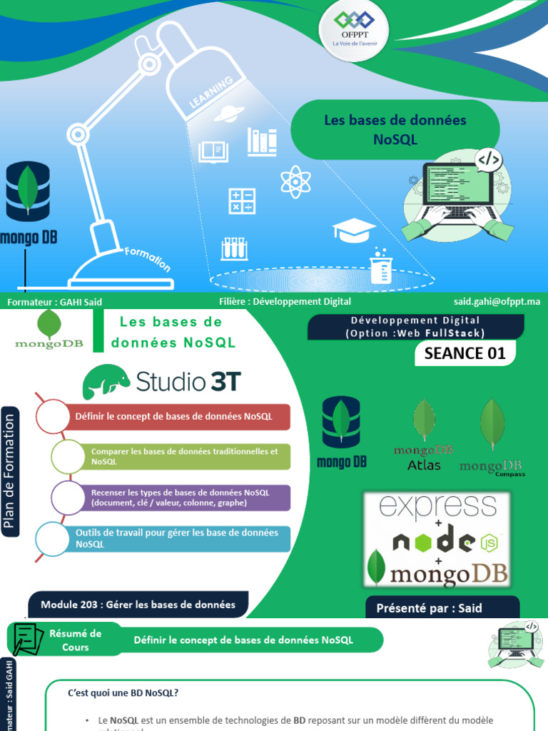 Introduction aux bases de données NoSQL | PDF | NoSQL | MongoDB